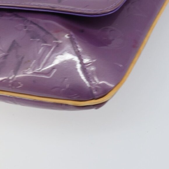 Authentic LOUIS VUITTON Monogram Vernis Thompson Street Bag Viole M91095 LV - Picture 2 of 16